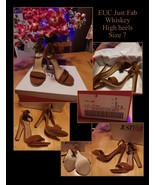 EUC Just Fab Whiskey High Heels. Size 7. Ships Free - $32.00