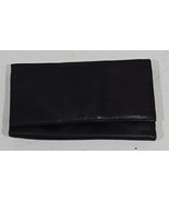 Vintage Becker Trifold Black Leather Exterior Burgundy Interior Wallet G... - $349.86 MXN