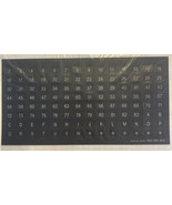 Channel Number Indicators Stickers - Japan 1554 020 000 - New Unused - $11.30