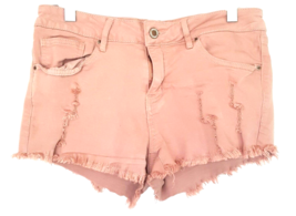 Angel Kiss Shorts Juniors Size 9 Cut Off Distressed Cotton Rayon Spandex... - $14.85