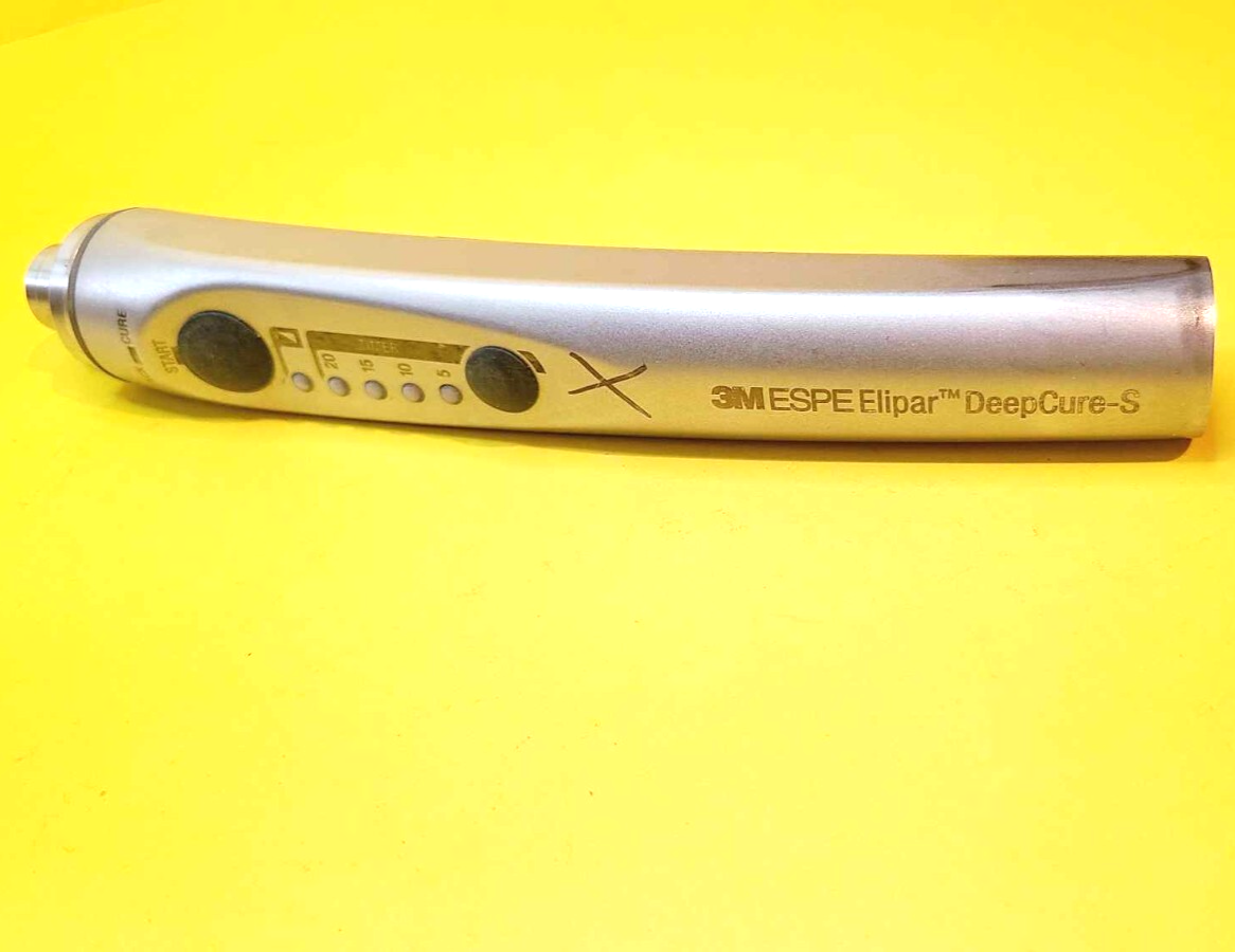 UNTESTED 3M ESPE ELIPAR DEEP CURE-S EPWS6 CURING LIGHT HAND PIECE BLUELIGHT - $147.90