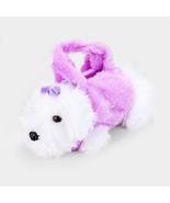 BOUTIQUE Novelty Plush Furry Fluffy Puppy Toy Dog Doll Handbag Crossbody... - £28.06 GBP