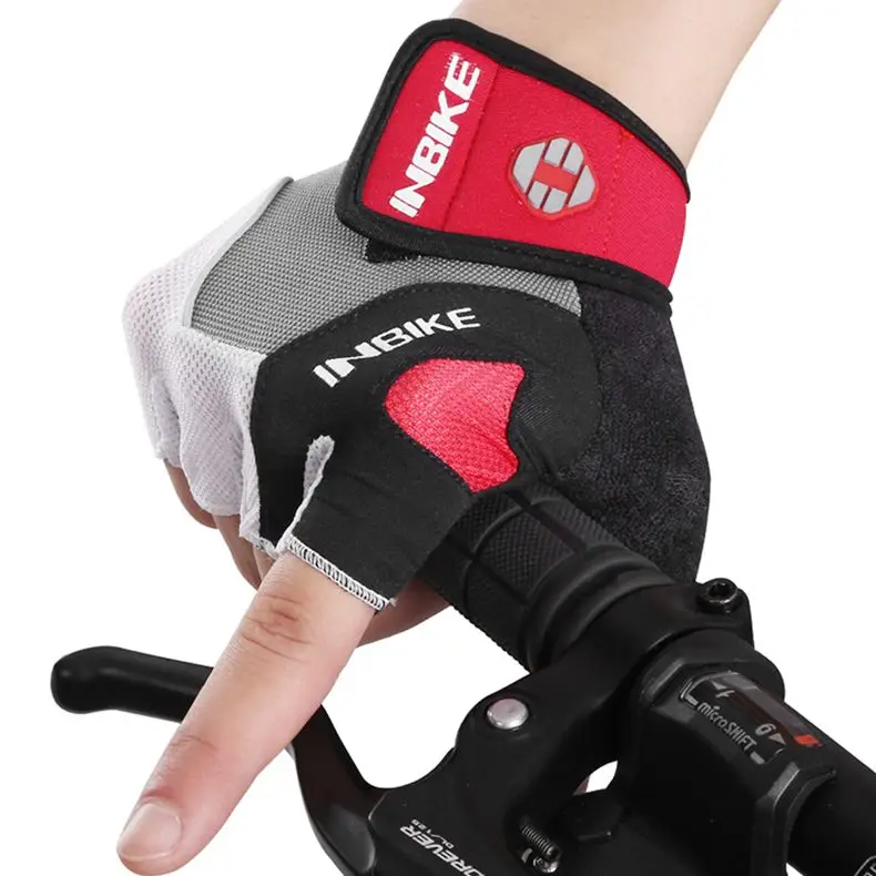 INBIKE Cycling Gloves Half Finger Bike Gloves Shockproof  GEL MTB Mountain Bicyc - £113.19 GBP