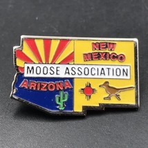 Arizona New Mexico State Moose Association Pin 1.25&quot; x 0.75&quot; - £7.58 GBP