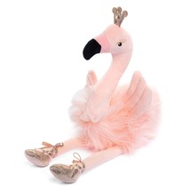 Plush Ballerina Flamingo Stuffed Animal for Girls Kids Birthday Gifts and Decor - £34.36 GBP