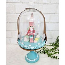 Jingles Joy Nutcracker Cloche Pastel Pinkmas Theme 13&quot; TikTok Viral NEW ... - £36.53 GBP