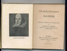 Shakespeare&#39;s Macbeth - 1913 - Study Edition With Notes - £7.90 GBP