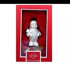 Lenox snowman Christmas ornament New - $25.74