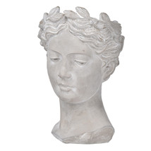 A&amp;B Home Greek Goddess Cement Planter Vase D7X11&quot; - £40.45 GBP