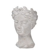 A&B Home Greek Goddess Cement Planter Vase D7X11" - £40.60 GBP
