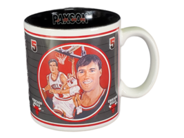 John Paxson Chicago Bulls Vintage Coffee Mug Limtted Edition 1992-93 Series - £14.32 GBP