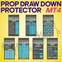 Prop Draw Down Protector Expert Advisor in MetaTrader 4 - Download [TFlab] - $5.00