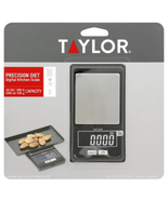TAYLOR Precision DIGITAL KITCHEN SCALE Compact WEIGHT SCALE Food PRICED ... - £31.13 GBP
