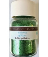 Martha Stewart Crafts Malachite Glitter 1.5 oz Sealed Jar Green - $261.60 MXN