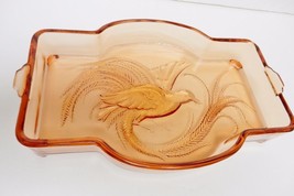 Indiana Glass Bird of Paradise Tiara Exclusives Empress Vanity Tray - £30.30 GBP