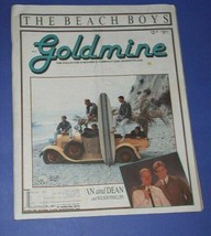 THE BEACH BOYS GOLDMINE MAGAZINE VINTAGE 1990 BRIAN WILSON - $39.99