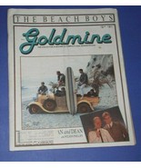 THE BEACH BOYS GOLDMINE MAGAZINE VINTAGE 1990 BRIAN WILSON - £31.44 GBP