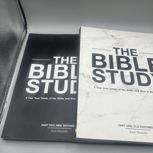 The Bible Study: A One Year Study Old And New Testaments Zach Windahl Lo... - $22.76