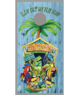 Blew Out my Flip Flop Wood Margaritaville Cornhole Decal Wrap - £15.72 GBP+