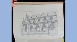 1906 Antique Gothic Architecture England 782pg~ILLUSTRATED Plans Photos Ornament - £97.73 GBP