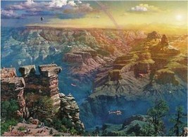Grand Canyon Around The World 300 pc Bagged Boxless Jigsaw Puzzle NO BOX - $10.84