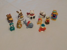 Lot of 11 Hallmark Cards Tiny Collectible Figurines Polar Bears Cat Whale Squirr - £18.51 GBP