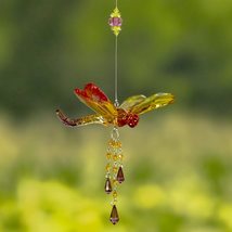 27&quot; Tall Hanging Five Tone Acrylic 3-Piece Dragonfly Chain in Assorted Colors (M - £27.54 GBP+