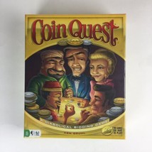 Coin Quest Strategy Interactive Bidding Board Game R&amp;R Games  Ken Gruhl ... - £13.32 GBP