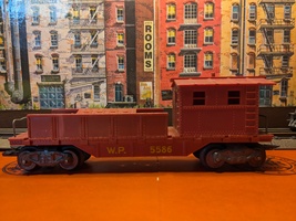 Marx Trains  Marx  Used  # 5586B/05586/1  Plastic W.P. Work Caboose  w/T... - $18.00