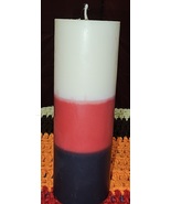 Custom 3 Color  6" Pillar Candle - £16.51 GBP