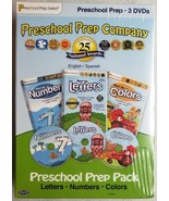 Preschool Prep Company Prep Pack Letters Numbers Colors English/Spanish ... - £19.77 GBP