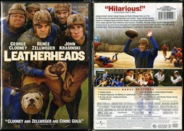 Leatherheads Full Frame Dvd Renne Zellweger George Clooney Universal Video New - £6.25 GBP