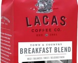 Lacas Coffee Company Breakfast Blend (Town &amp; Country) Medium Fine 12 oz. - $16.44