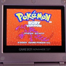 Pokemon: Ruby Version Game Boy Advance Authentic Saves Dry Battery Nice ... - $102.82