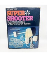 Wear-Ever Super Shooter Electric Cookie, Canapé &amp; Candy Maker Model 7000... - £35.30 GBP