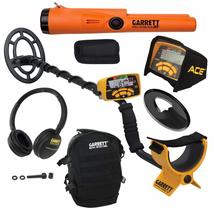 Garrett ACE 300 Metal Detector w/Black Daypack, Search Coil &amp; Pro-Pointe... - £324.91 GBP