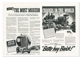 Print Ad Buick Special Series 40 Models Vintage 1937 2-Page Auto Advertisement - £11.70 GBP