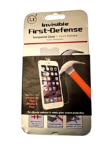 Qmadix First Defense Screen Protector Tempered Glass for Apple iPhone 6 6S Plus - £5.63 GBP