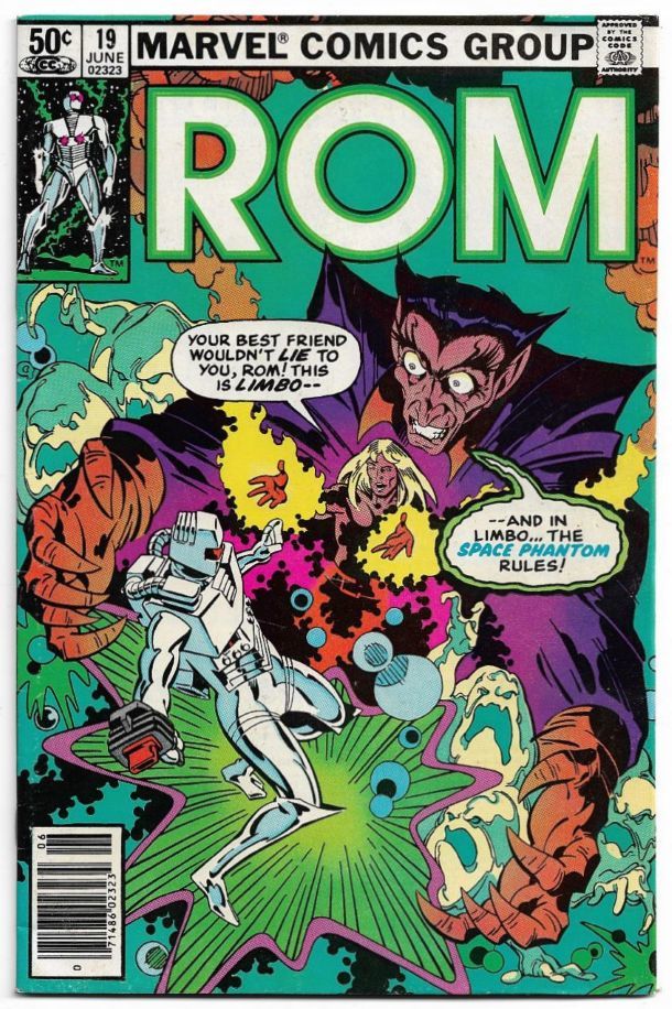 ROM #19 (1981) *Marvel Comics / Cover Artwork By Michael Golden / Space ... - $5.00