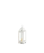 Mini Country White Open Top Lantern - $35.00