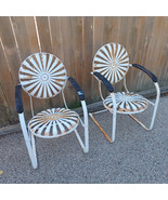 Francois Carre Cantilever Garden Chairs a Matching Pair - €1.396,92 EUR
