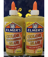 Elmer&#39;s Color Changing Glue 9 oz. Yellow to Red. 2 Bottles￼ - $17.70