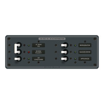 Blue Sea 8099 AC Main +4 Positions Toggle Circuit Breaker Panel  (White Switches - $261.66