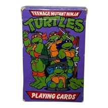 Vintage Teenage Mutant Ninja Turtles TMNT Playing Cards with Box 1990 - ... - $9.50