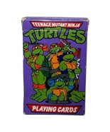 Vintage Teenage Mutant Ninja Turtles TMNT Playing Cards with Box 1990 - ... - $9.50