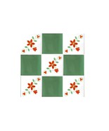 POOL TILES Mexican Talavera Ceramic Frost Proof Handcrafted Tiles - Flow... - $199.00