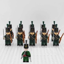 11pcs British Army 95th Rifles Officer Soldiers Minifigures Set Napoleon... - £18.84 GBP