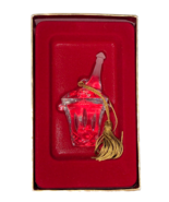 Gorham CRYSTAL CHAMPAGNE BUCKET and BOTTLE Christmas Ornament Millenium ... - $20.28 CAD