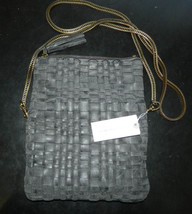 Nwt Anthropologie Deux Lux Clutch Bag BLACK/NOIR New - £48.10 GBP