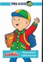 Caillou Playschool Adventures Dvd - £7.81 GBP